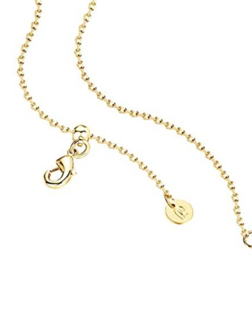 14K Gold Plated Engraved Coin Pendant Necklaces for Women | Byzantine - Picture 5 of 6